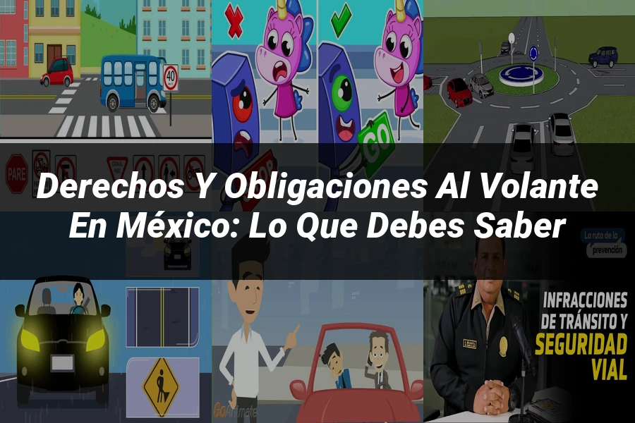 "Derechos y obligaciones al volante en México: lo que debes saber"