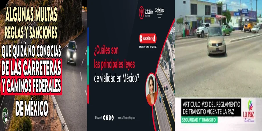 "Derechos y obligaciones en artículos de vialidad en México"