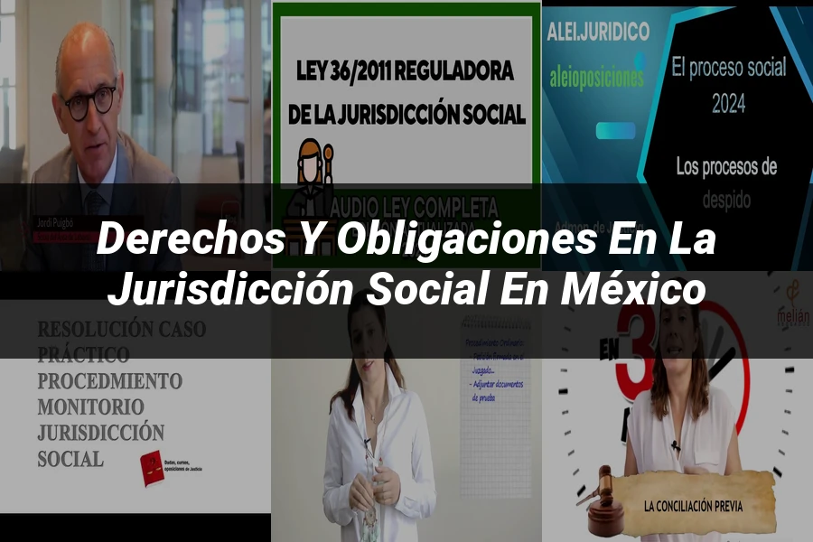 "Derechos y obligaciones en la jurisdicción social en México"