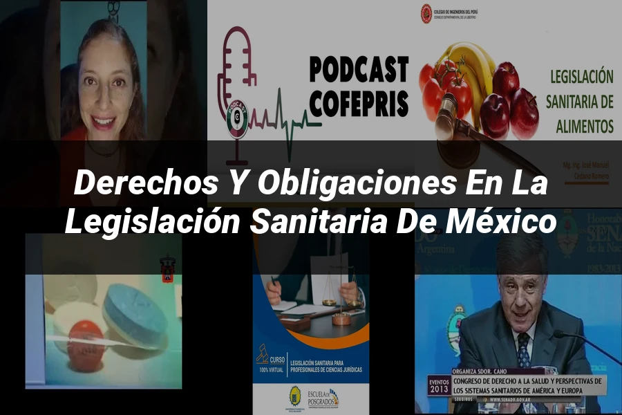 "Derechos y obligaciones en la legislación sanitaria de México"