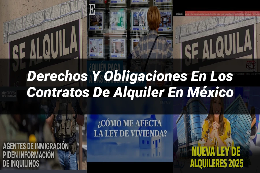 "Derechos y obligaciones en los contratos de alquiler en México"