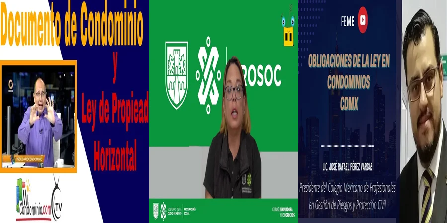 "Derechos y obligaciones en propiedades en condominio en México"