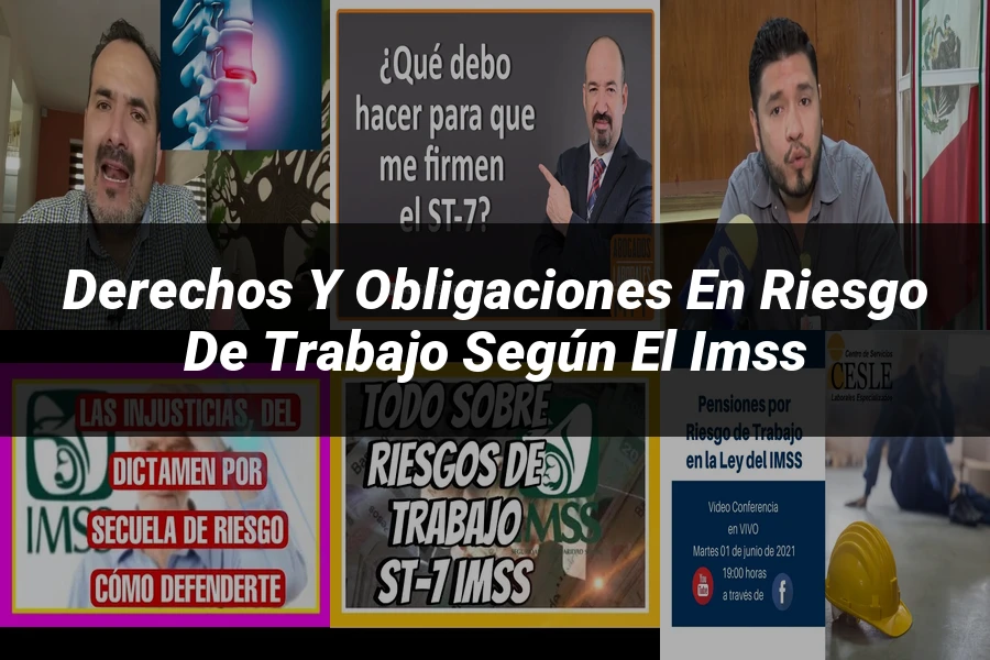 "Derechos y obligaciones en riesgo de trabajo según el IMSS"