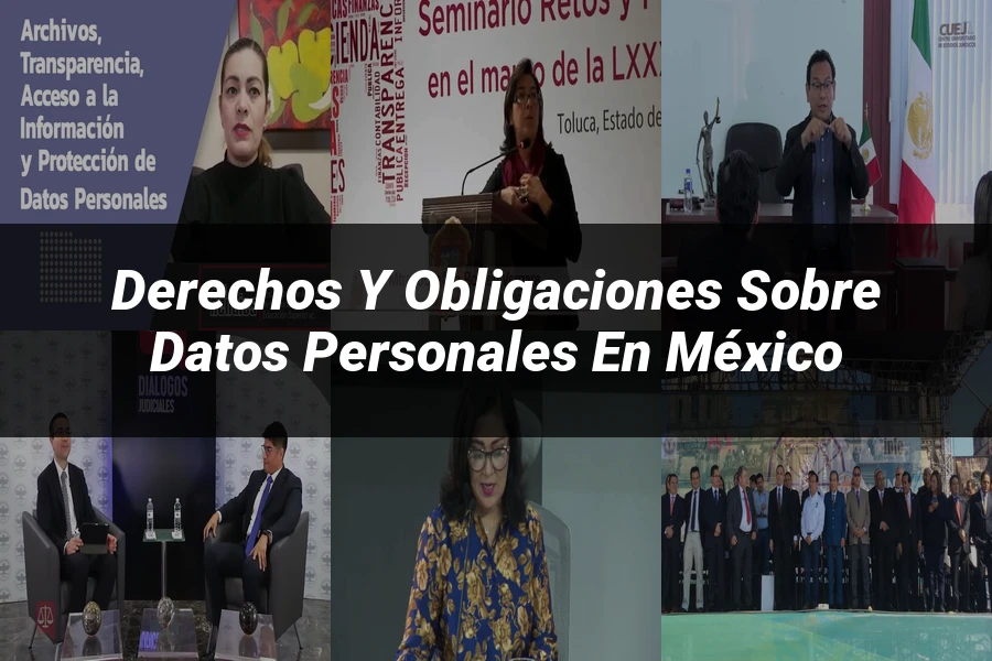 "Derechos y obligaciones sobre datos personales en México"