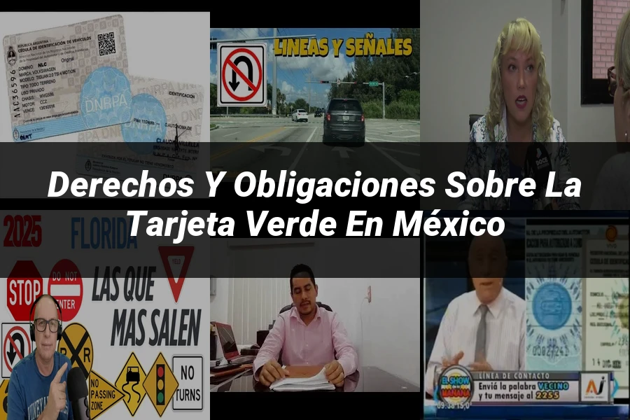 "Derechos y obligaciones sobre la tarjeta verde en México"