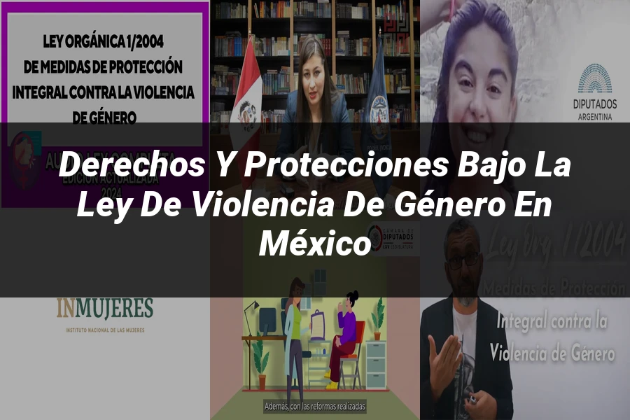 "Derechos y protecciones bajo la ley de violencia de género en México"