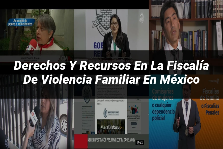 "Derechos y recursos en la fiscalía de violencia familiar en México"