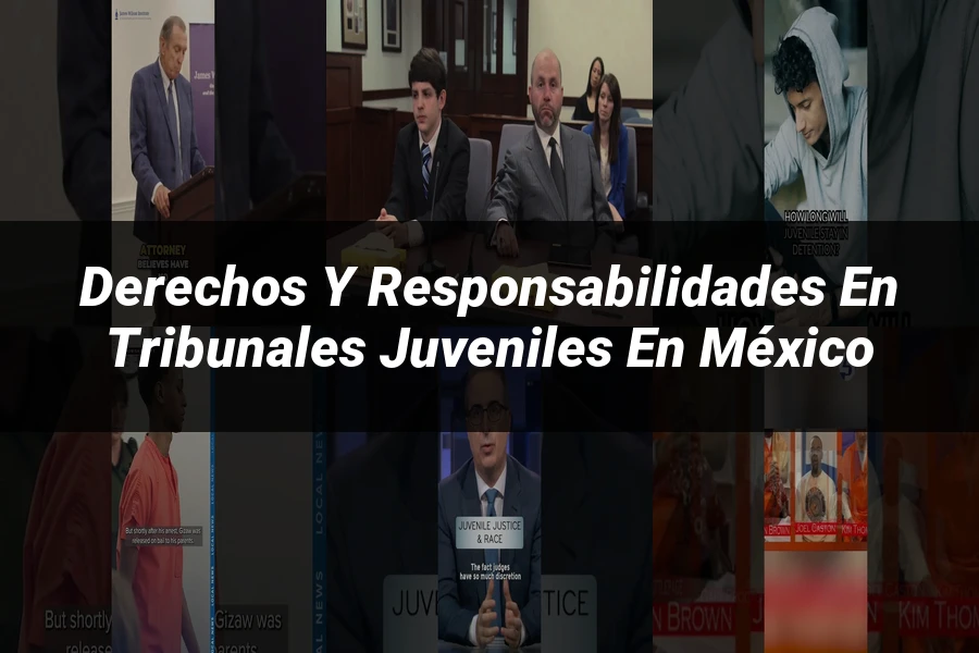 "Derechos y responsabilidades en tribunales juveniles en México"