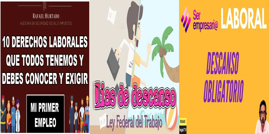 "Días de descanso: derechos laborales según la ley en México"