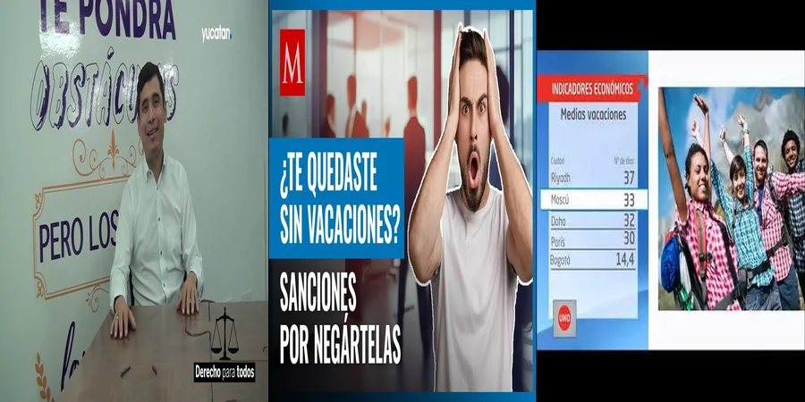 "Días de vacaciones laborales: tus derechos según la ley mexicana"