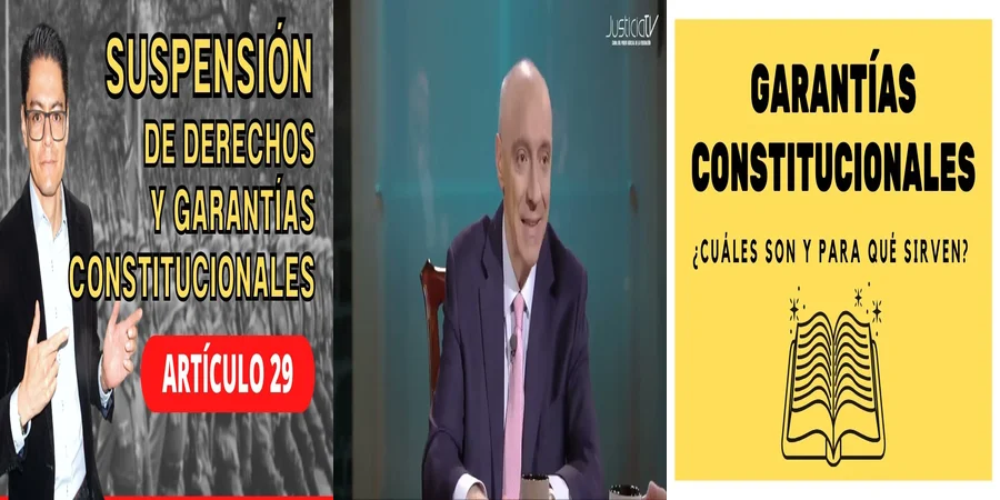 "Ejemplos de garantías constitucionales en el contexto legal mexicano"