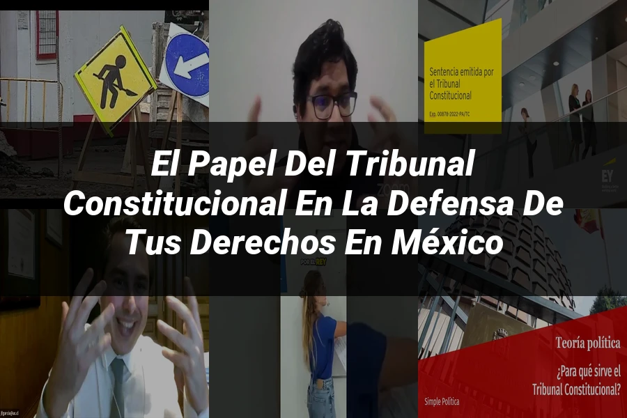 "El Papel del Tribunal Constitucional en la Defensa de tus Derechos en México"