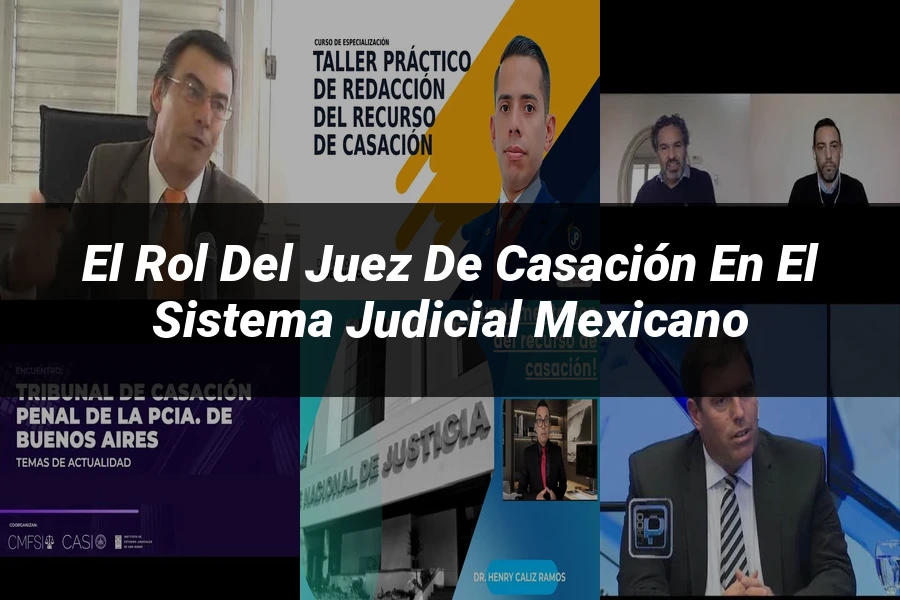 "El Rol del Juez de Casación en el Sistema Judicial Mexicano"