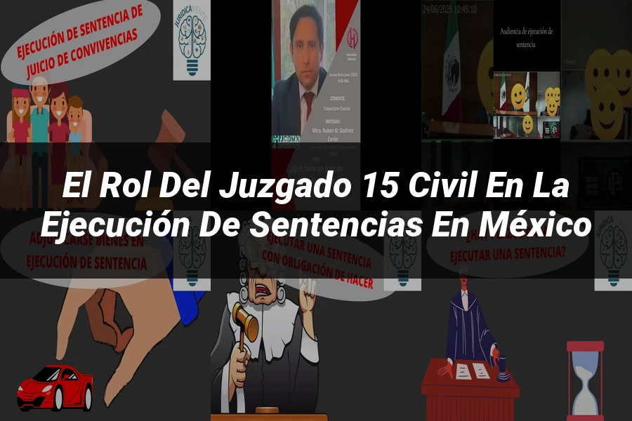 "El Rol del Juzgado 15 Civil en la Ejecución de Sentencias en México