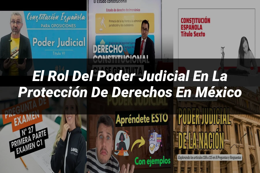 "El Rol del Poder Judicial en la Protección de Derechos en México"
