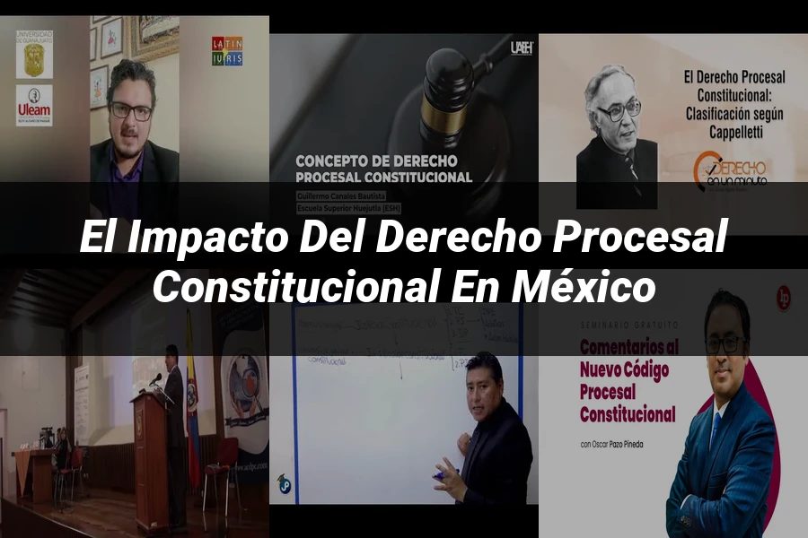"El impacto del derecho procesal constitucional en México"