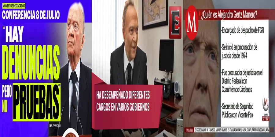 "El papel de Alejandro Gertz Manero en la justicia en México"