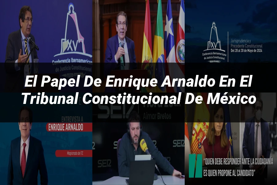 "El papel de Enrique Arnaldo en el Tribunal Constitucional de México"