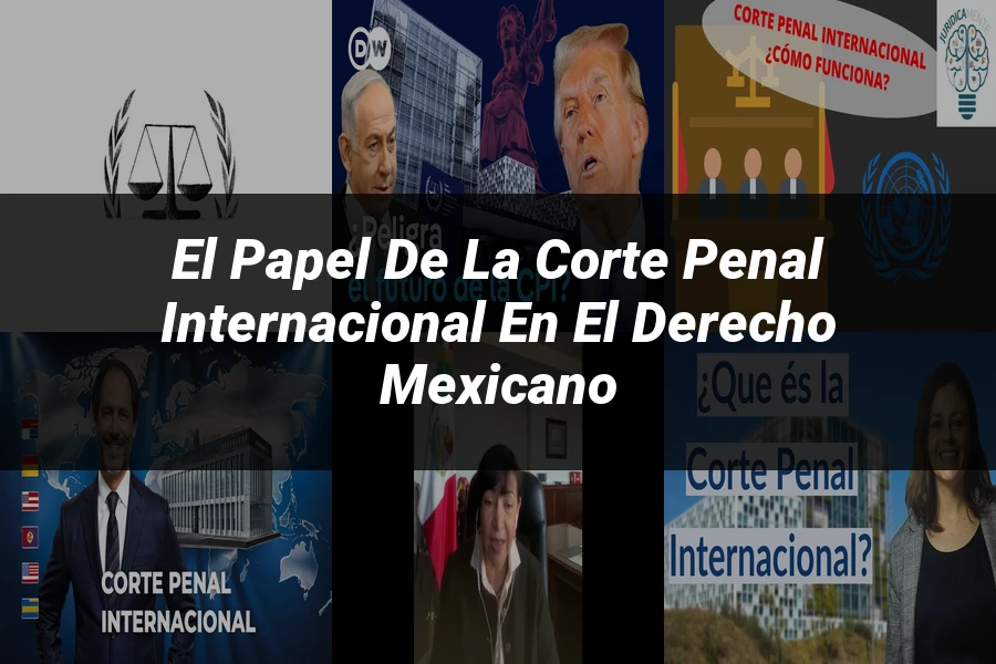 "El papel de la corte penal internacional en el derecho mexicano"