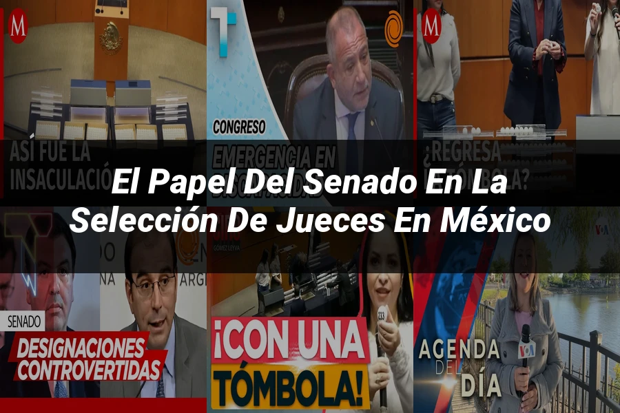 "El papel del Senado en la selección de jueces en México"