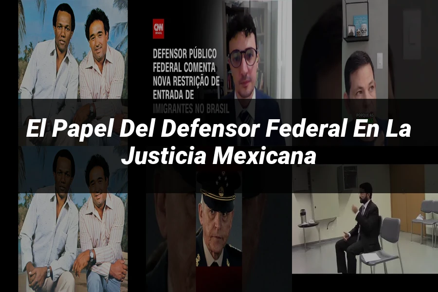 "El papel del defensor federal en la justicia mexicana"