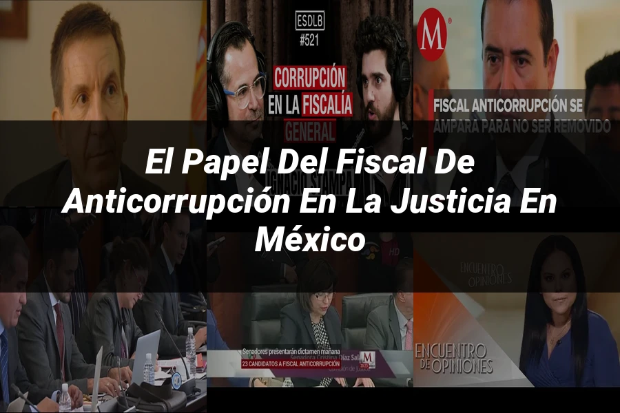 "El papel del fiscal de anticorrupción en la justicia en México"