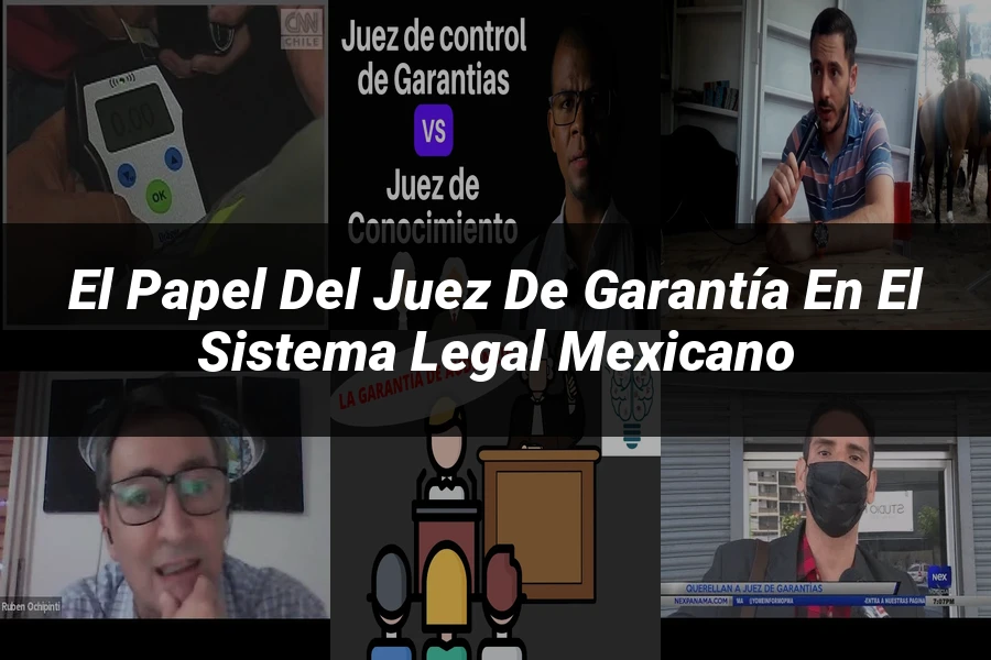 "El papel del juez de garantía en el sistema legal mexicano"