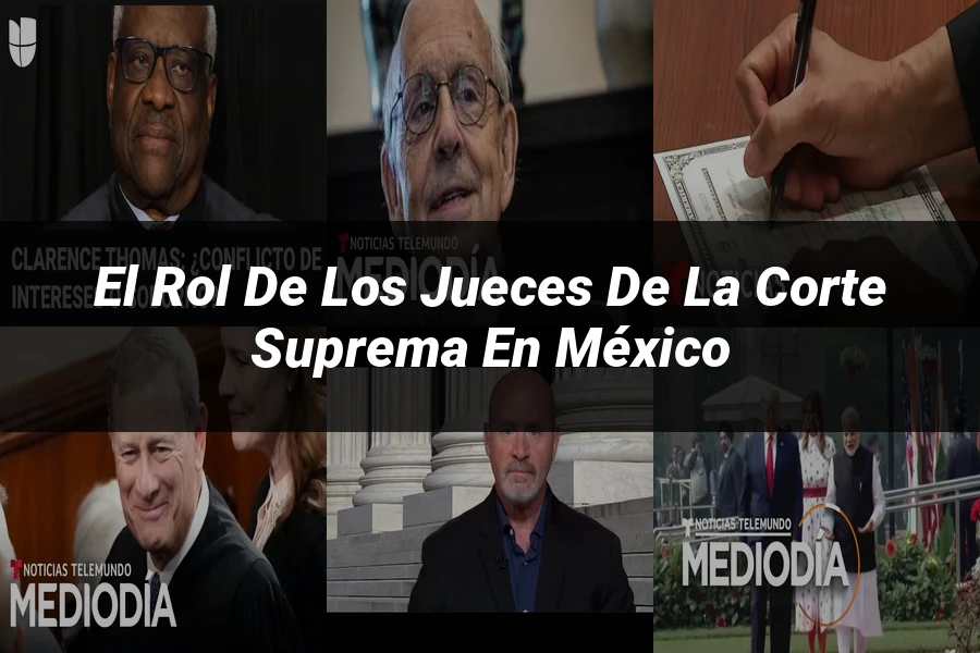 "El rol de los jueces de la corte suprema en México"