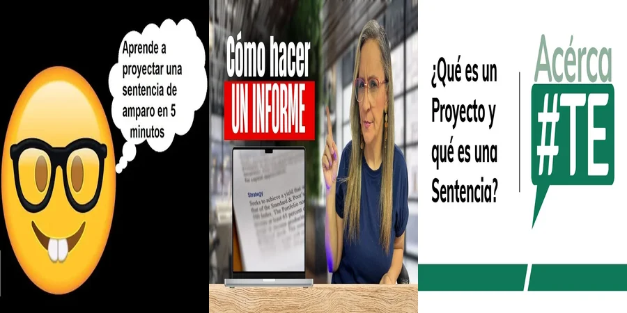 "Elaboración de proyectos de sentencia en México: clave para abogados"