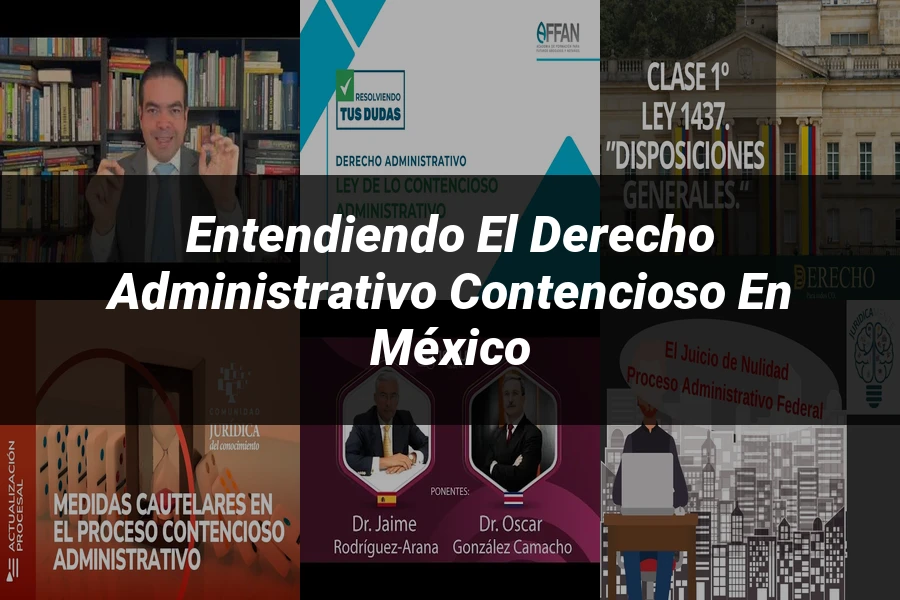 "Entendiendo el derecho administrativo contencioso en México"