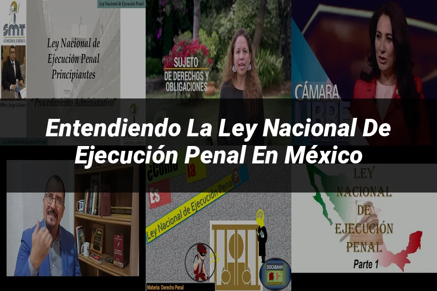 "Entendiendo la Ley Nacional de Ejecución Penal en México"