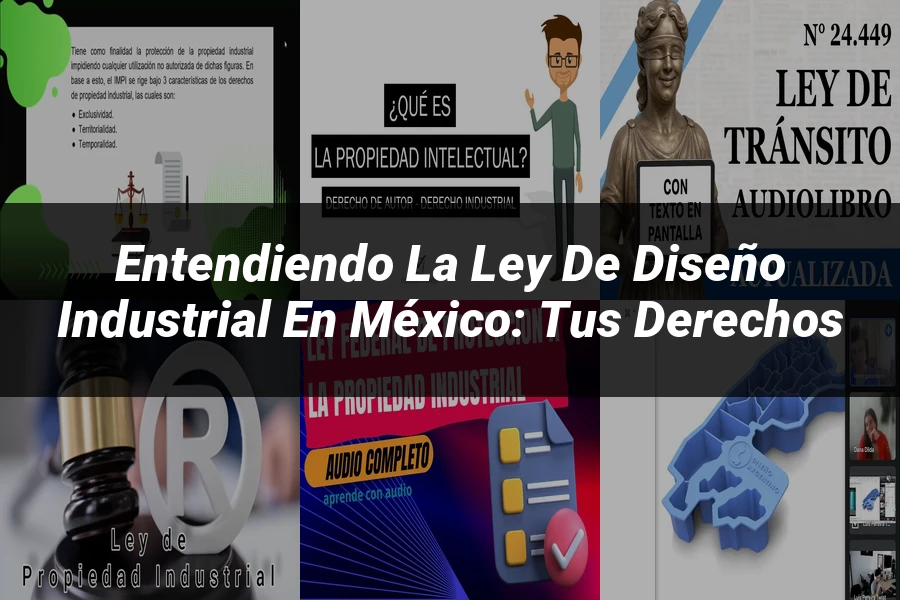 "Entendiendo la Ley de Diseño Industrial en México: Tus Derechos"