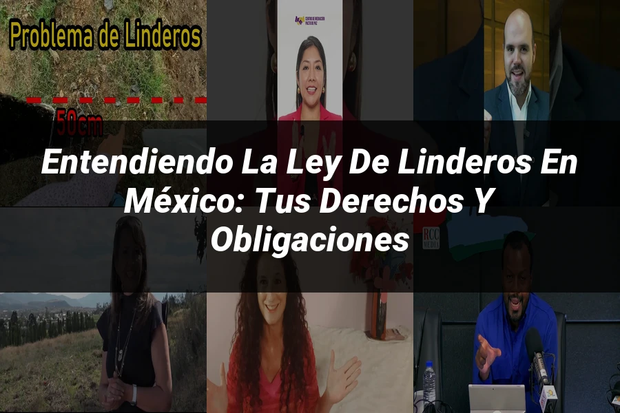 "Entendiendo la ley de linderos en México: tus derechos y obligaciones"