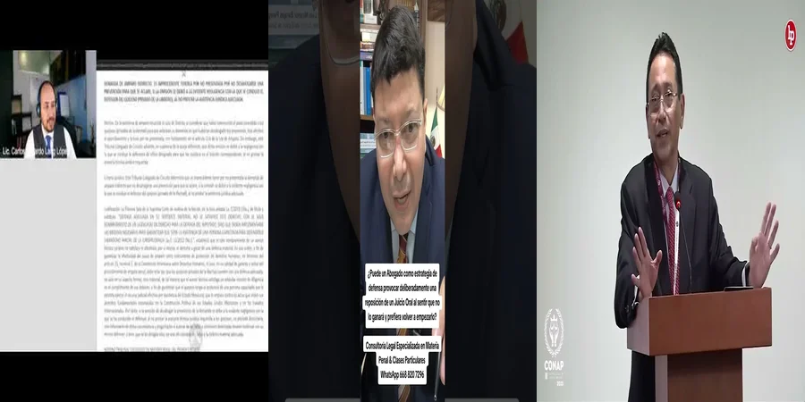 "Entiende el Abandono de Defensa en Juicios en México"