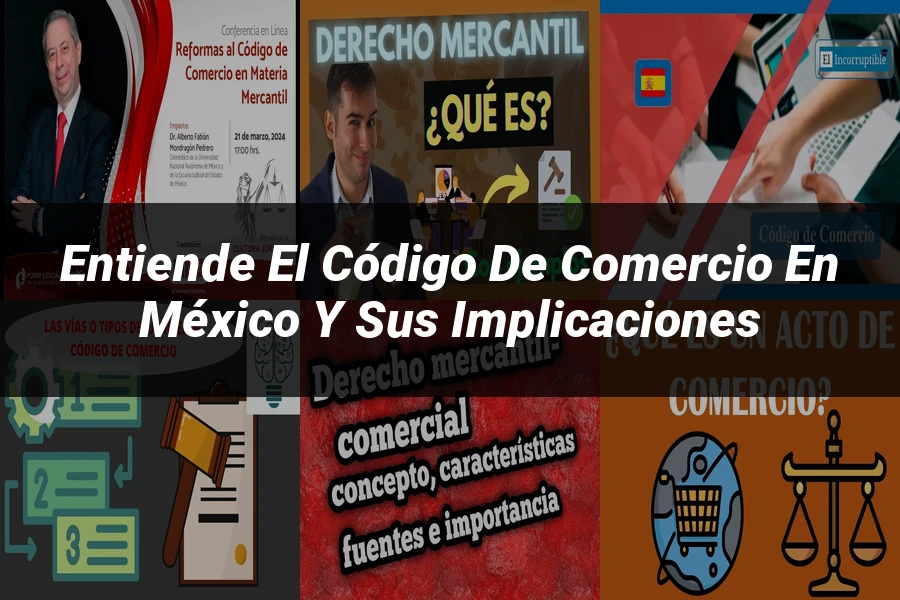"Entiende el Código de Comercio en México y sus Implicaciones"