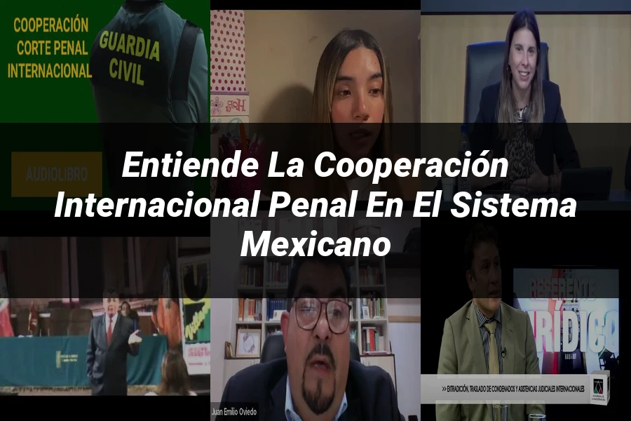 "Entiende la Cooperación Internacional Penal en el Sistema Mexicano"