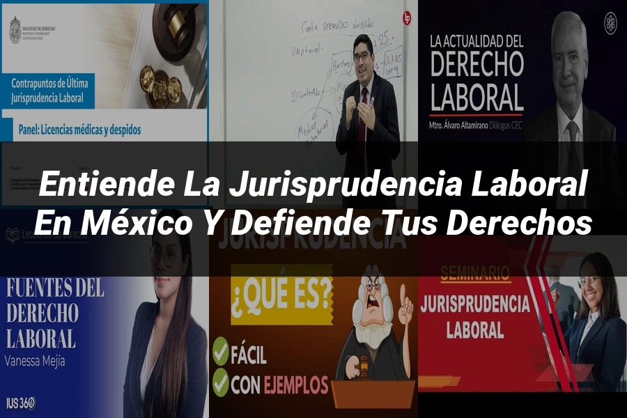 "Entiende la Jurisprudencia Laboral en México y Defiende tus Derechos"