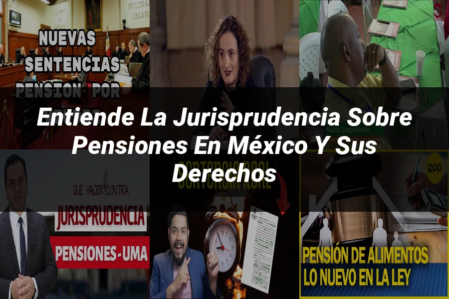 "Entiende la Jurisprudencia sobre Pensiones en México y sus Derechos"