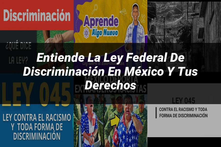 "Entiende la Ley Federal de Discriminación en México y tus Derechos"
