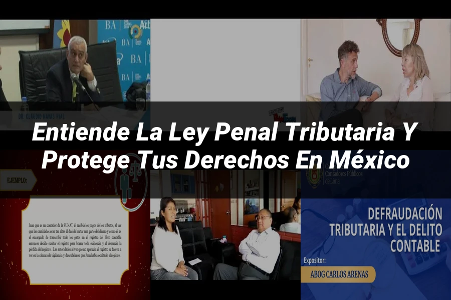 "Entiende la Ley Penal Tributaria y Protege tus Derechos en México"