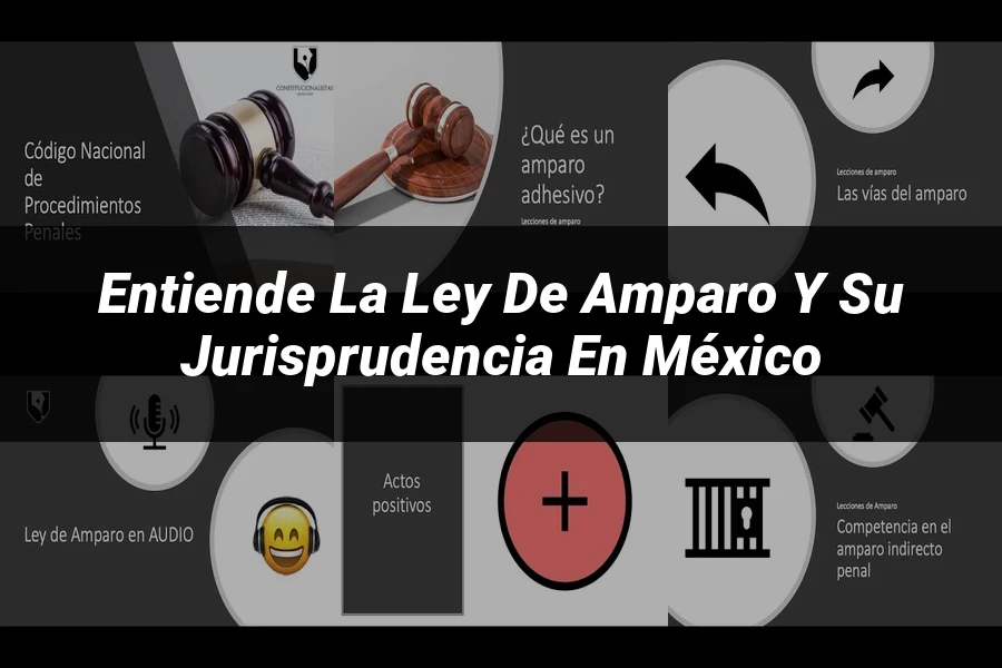 "Entiende la Ley de Amparo y su Jurisprudencia en México"