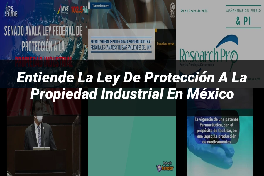 "Entiende la Ley de Protección a la Propiedad Industrial en México"