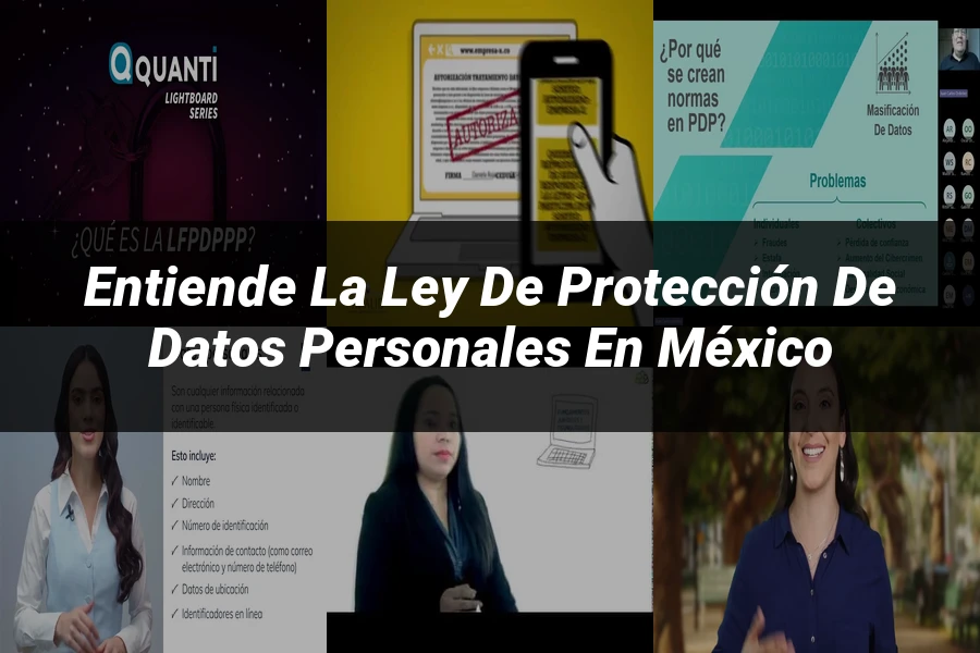 "Entiende la Ley de Protección de Datos Personales en México"