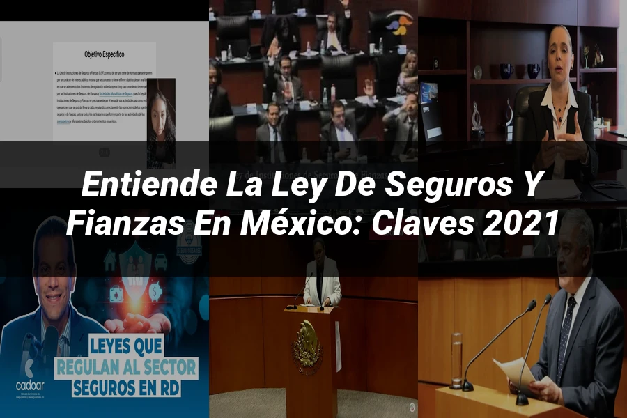 "Entiende la Ley de Seguros y Fianzas en México: Claves 2021"