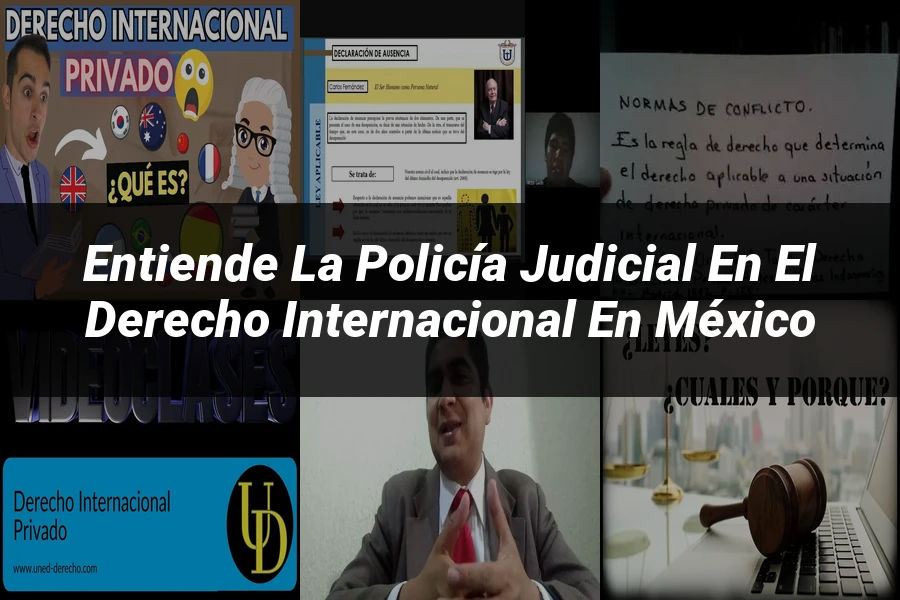 "Entiende la Policía Judicial en el Derecho Internacional en México"