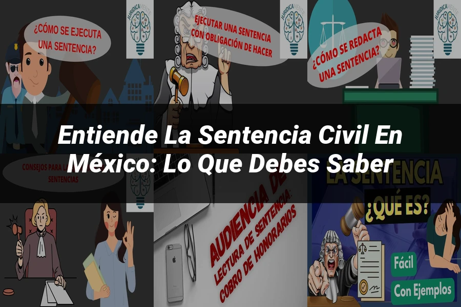"Entiende la Sentencia Civil en México: Lo Que Debes Saber"