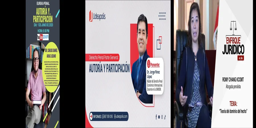 "Entiende la autoría y dominio del hecho en el derecho penal en México"