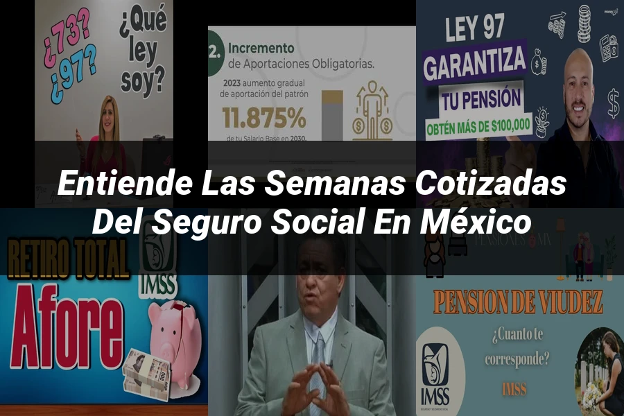 "Entiende las Semanas Cotizadas del Seguro Social en México"