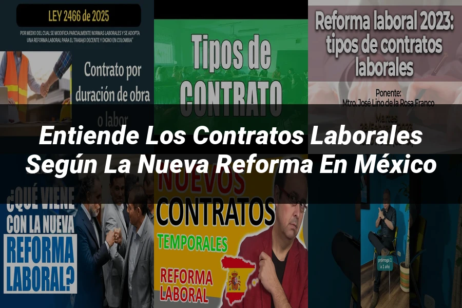 "Entiende los Contratos Laborales según la Nueva Reforma en México"