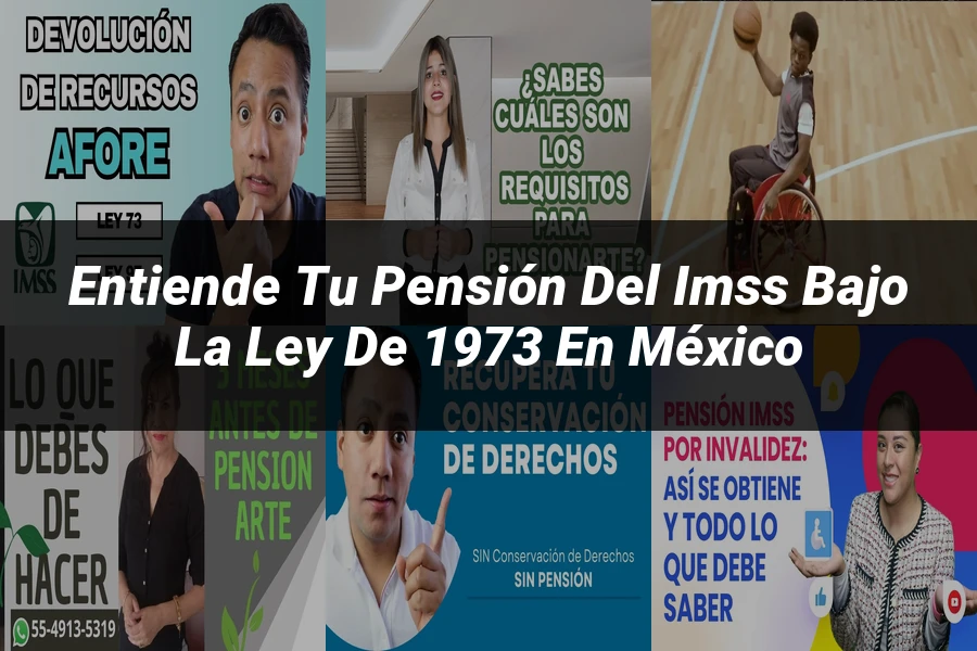 "Entiende tu Pensión del IMSS bajo la Ley de 1973 en México"